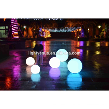 BSCI certified manufacturer rgb solar powered and battery operated led ball light outdoor